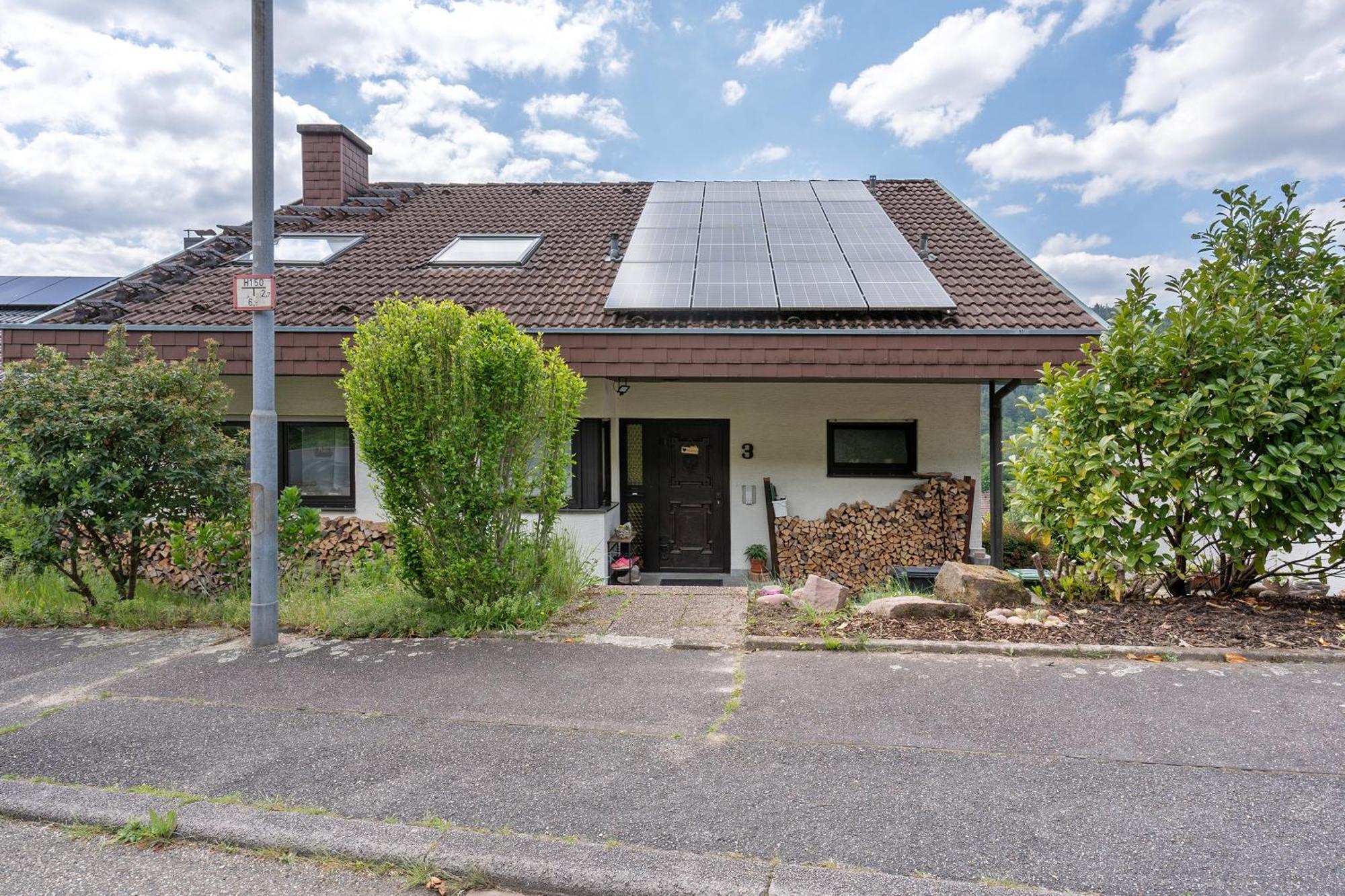 Schlossblickwohnung Schiel 盖恩斯巴赫 外观 照片